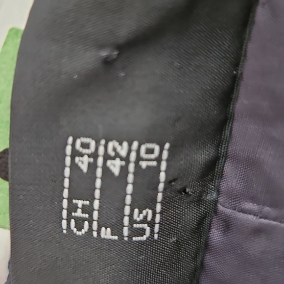 Akris Silk Wool-blend Short‎ Sleeve Blazer Jacket Pearls Twee Luxury Size 10 - Picture 13 of 14